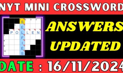 Nyt Mini Crossword November 16 2024