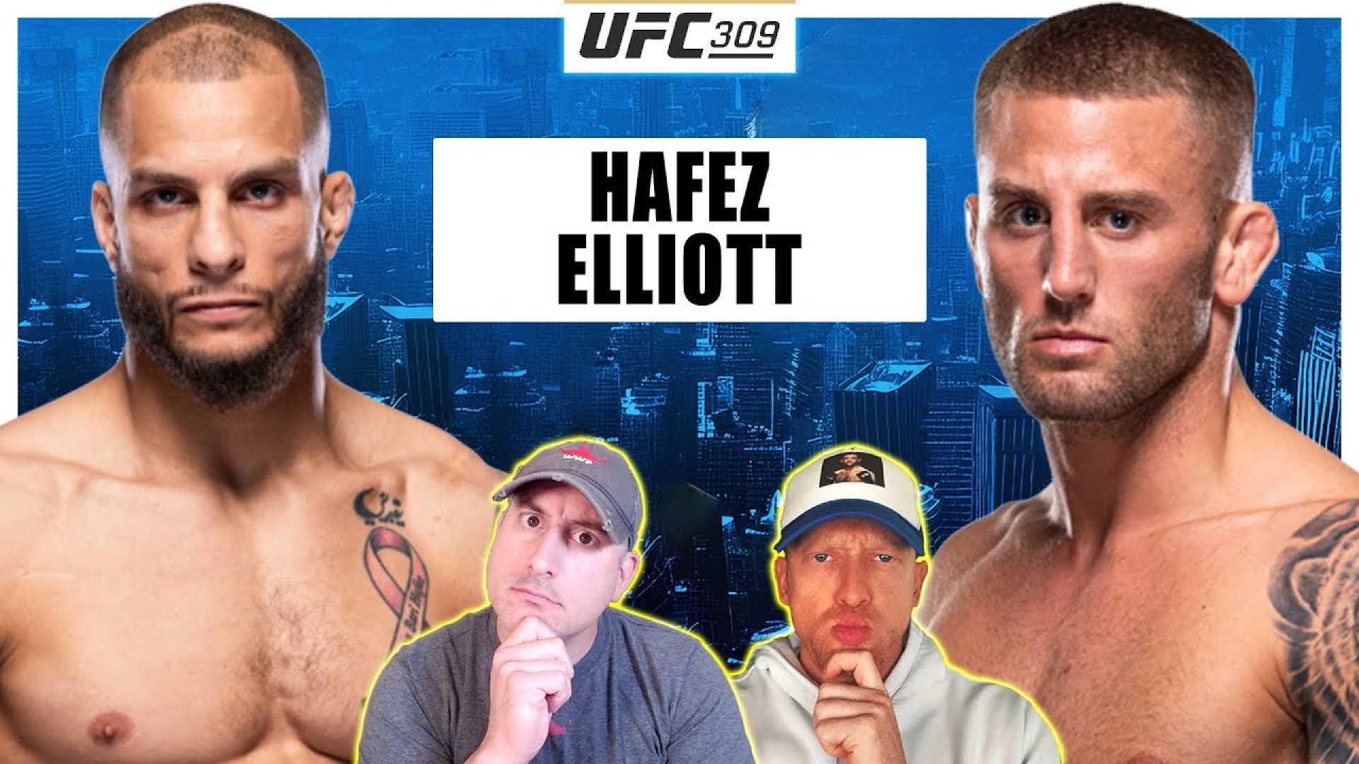 Oban Elliott Vs Bassil Hafez Ufc 309