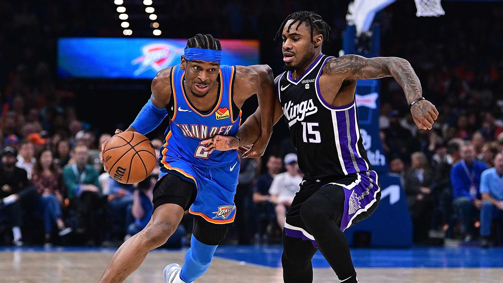 Oklahoma City Thunder Vs Sacramento Kings Nba Game