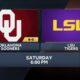 Oklahoma Sooners Vs Lsu Tigers Football Game