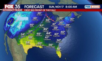 Orlando Weather Forecast Cold Front