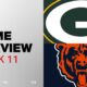 Packers Vs Bears Week 11 Nfl Game