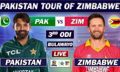 Pakistan Vs Zimbabwe 3rd Odi Cricket Match