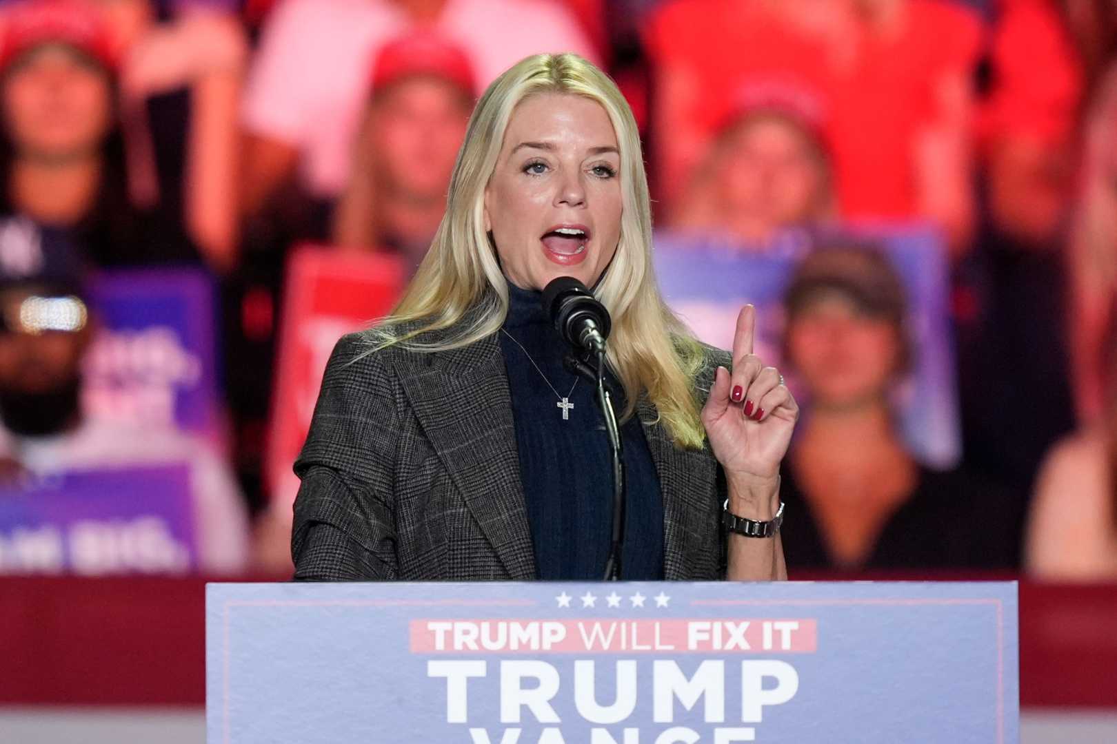 Pam Bondi Trump Attorney General Nomination