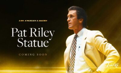 Pat Riley Lakers Statue Star Plaza