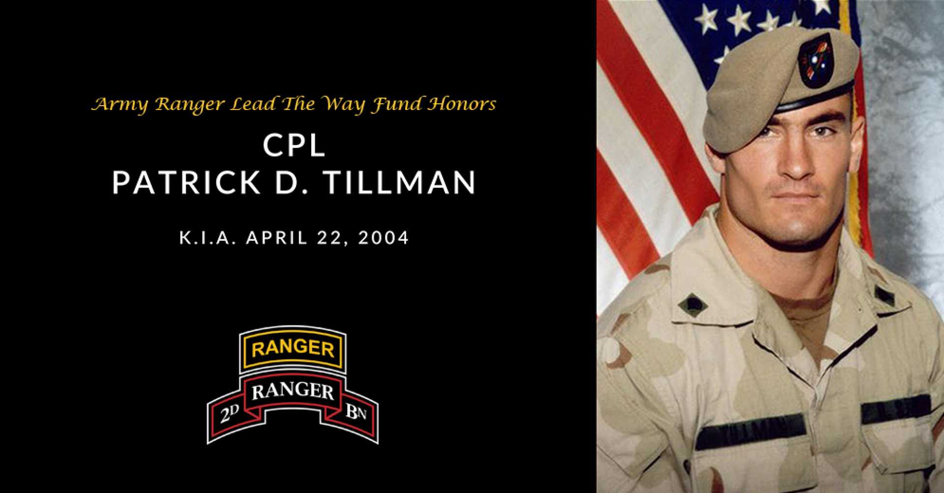 Pat Tillman Nfl Army Ranger