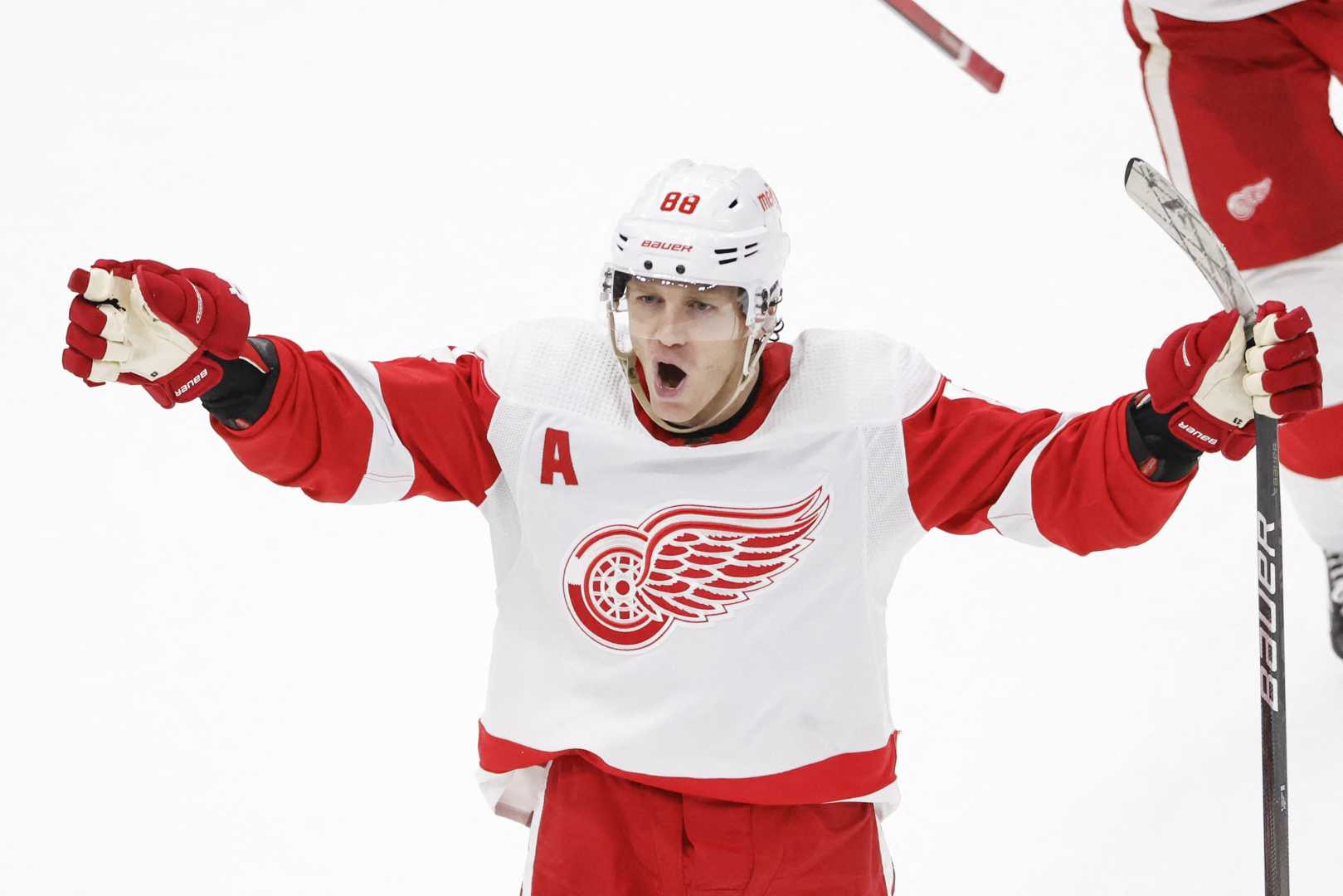 Patrick Kane Scoring For Detroit Red Wings