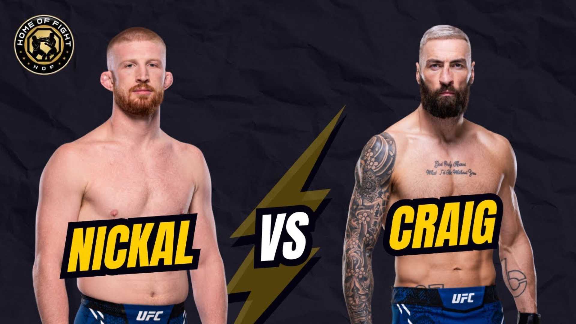 Paul Craig Ufc 309 Bo Nickal