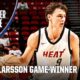 Pelle Larsson Miami Heat Game Highlights