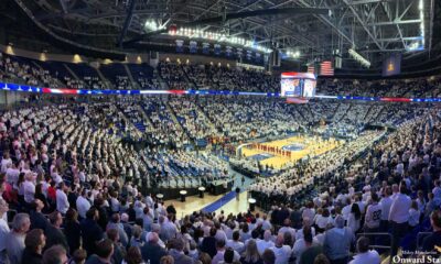 Penn State Men's Basketball Team Playing At Bryce Jordan Center