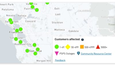 Pg&e Power Outage Map