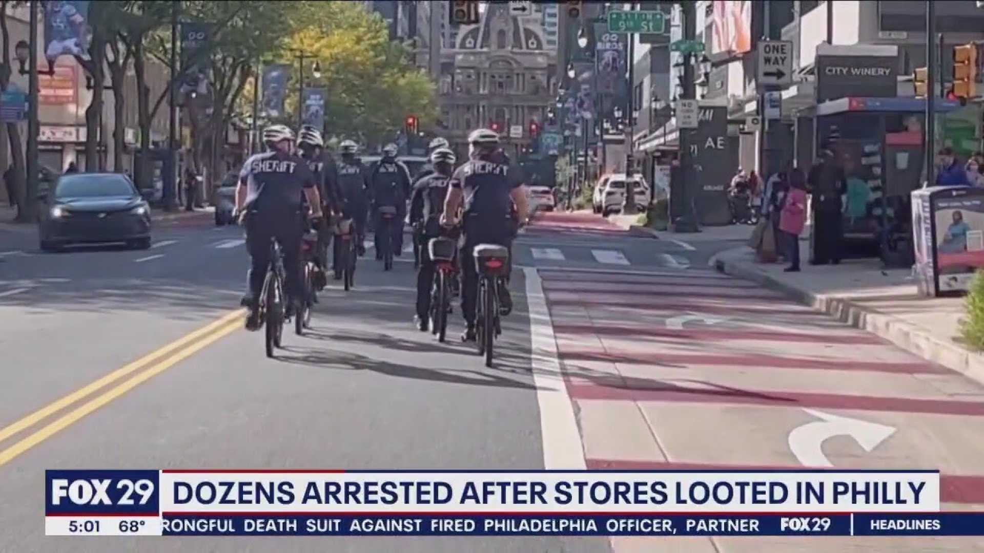 Philadelphia Police Looting Prevention