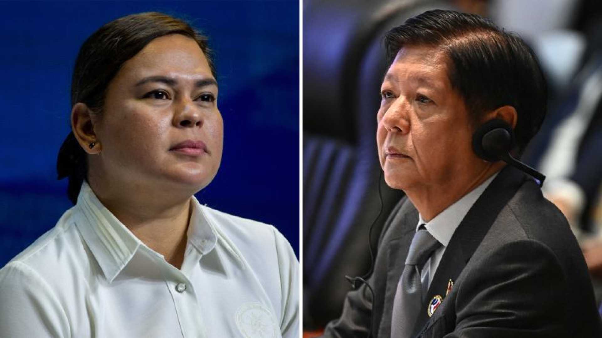 Philippine President Ferdinand Marcos And Vice President Sara Duterte