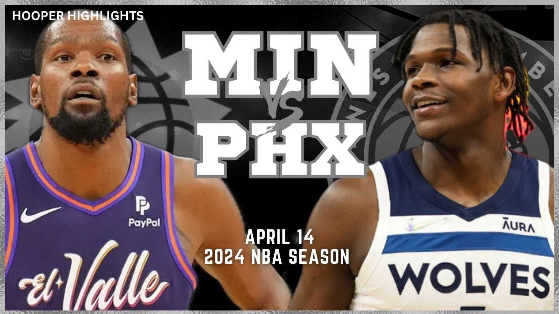 Phoenix Suns Vs Minnesota Timberwolves Nba Game