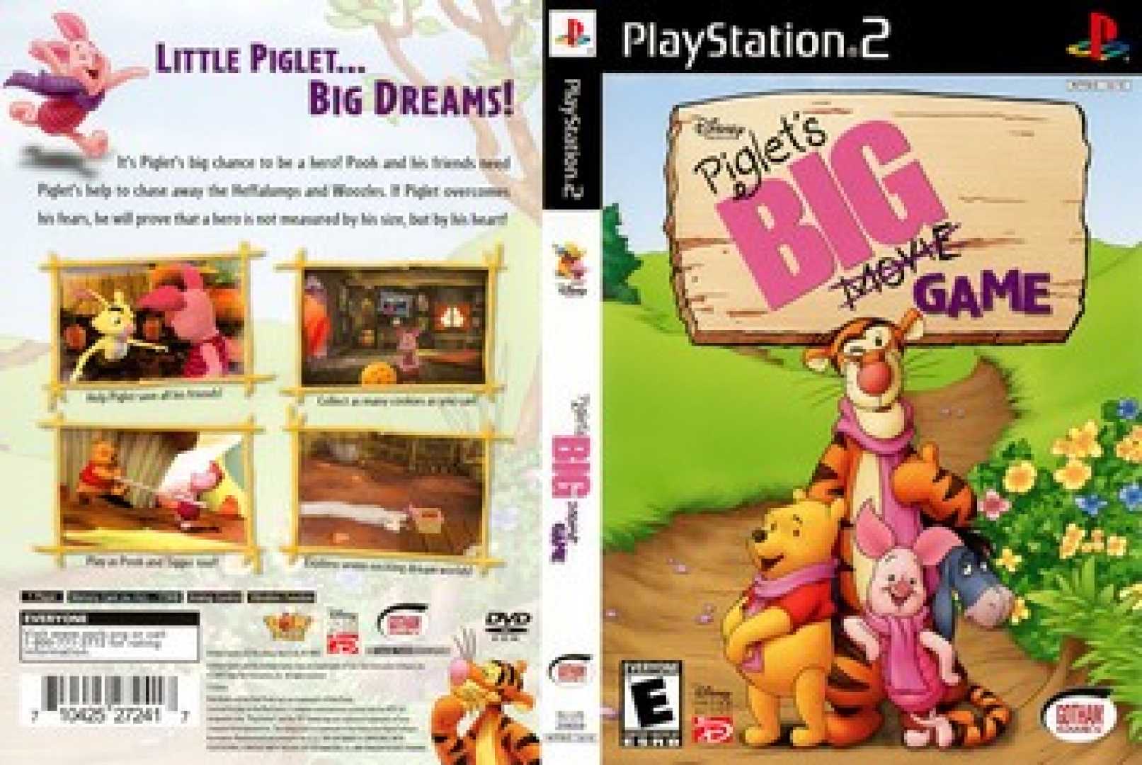 Piglet's Big Game Game Cover