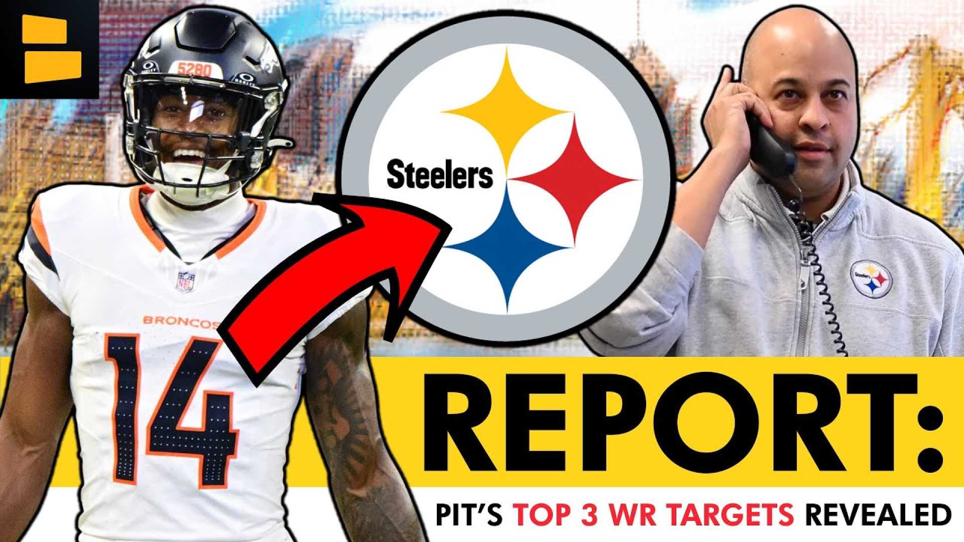 Pittsburgh Steelers Trade Rumors Wide Receiver