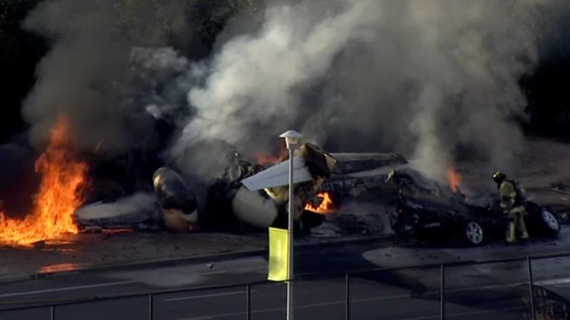 Plane Crash Near Falcon Field Mesa Arizona