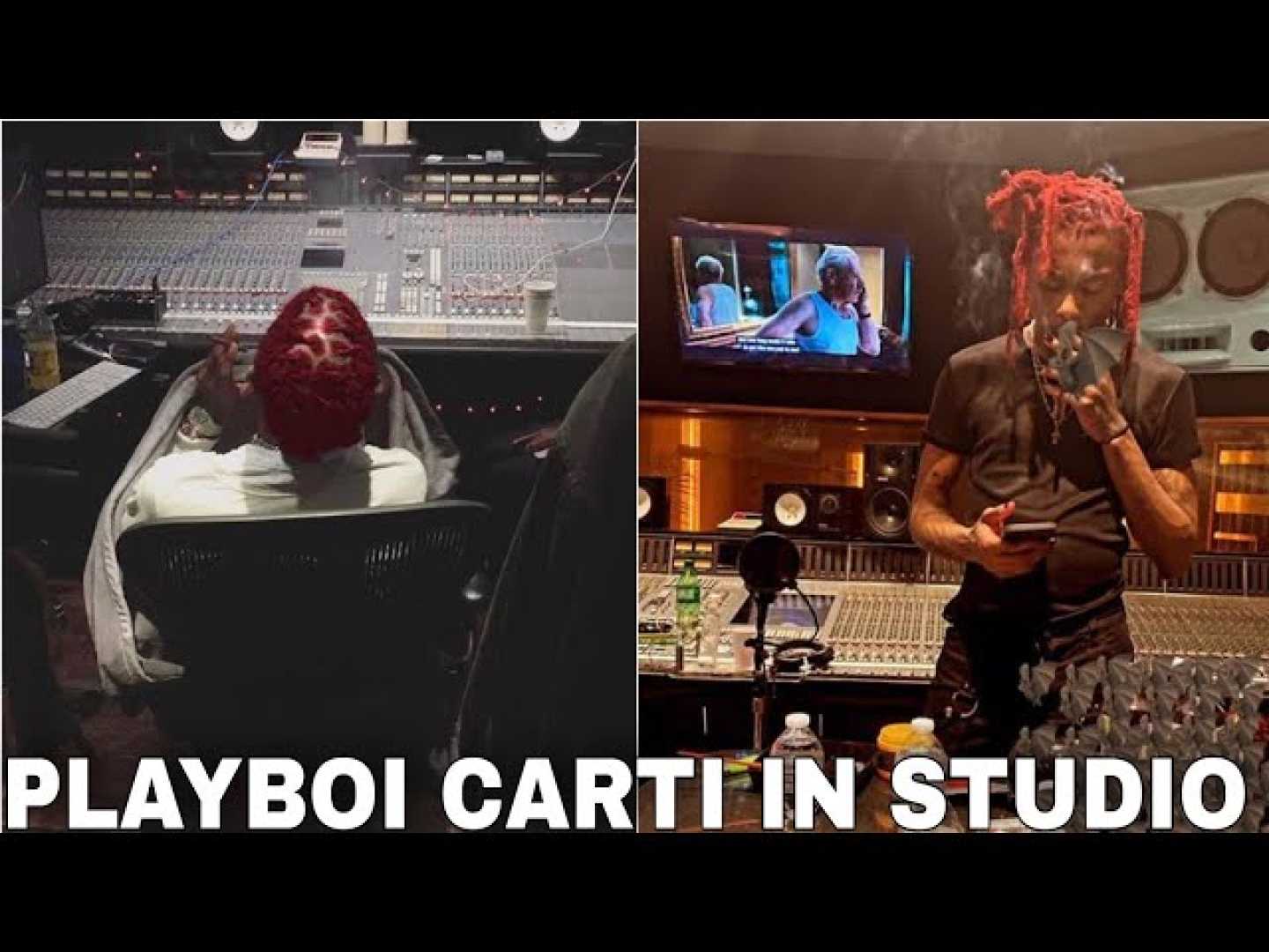 Playboi Carti In The Studio