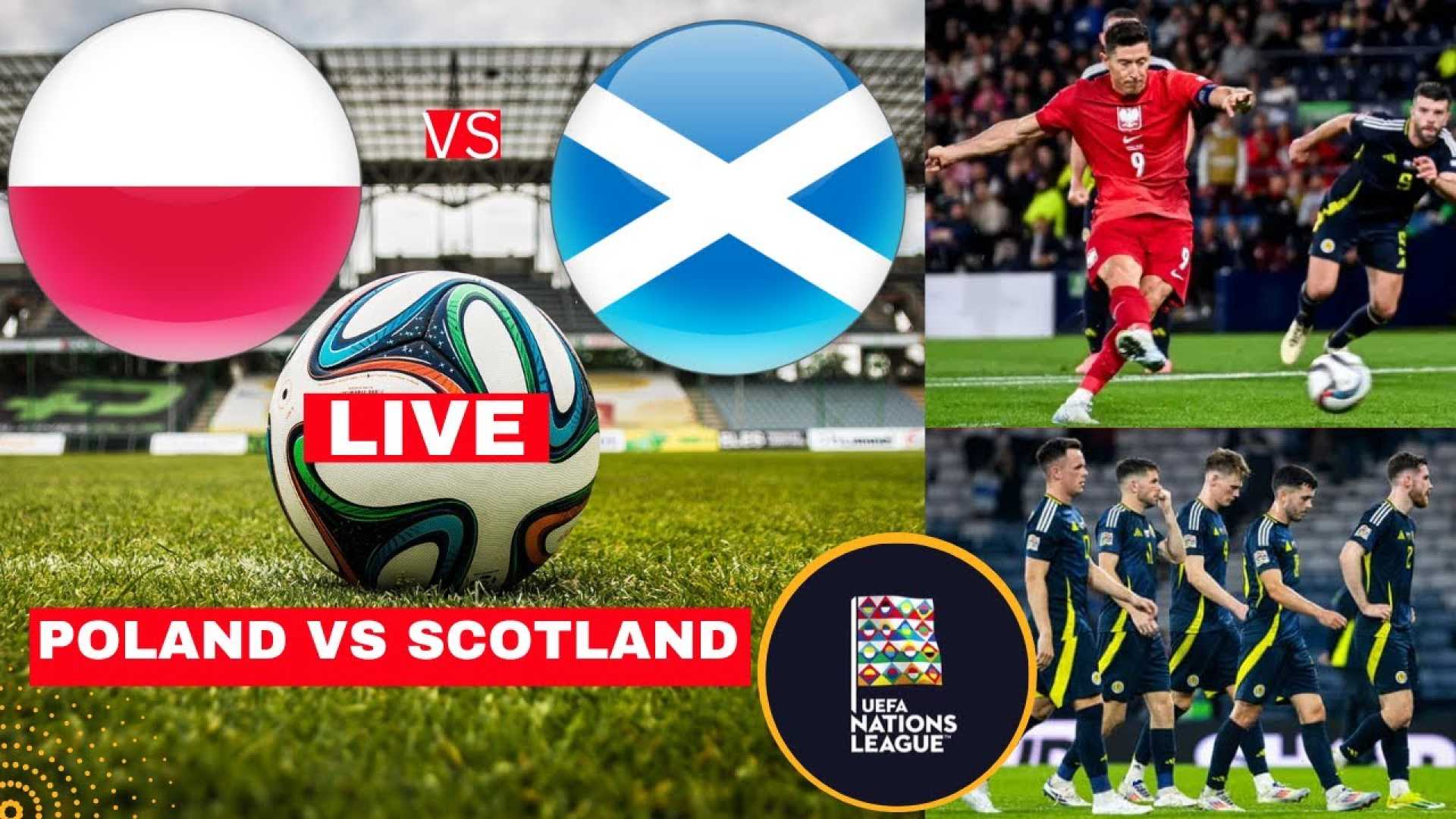 Poland Vs Scotland Uefa Nations League Match