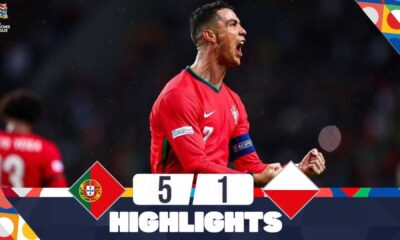 Portugal Vs Poland Uefa Nations League 2024 25 Match Highlights