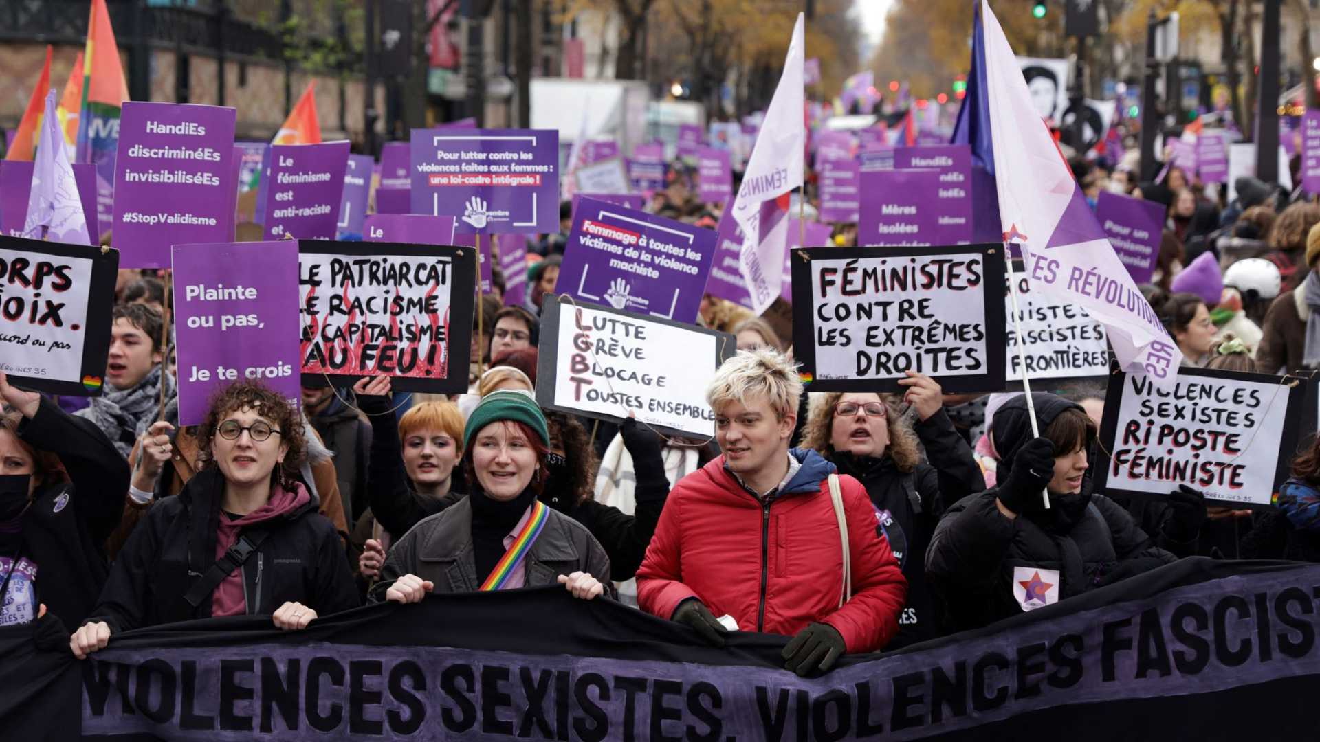 Protests In France Against Sexist Culture Gisèle Pelicot Trial