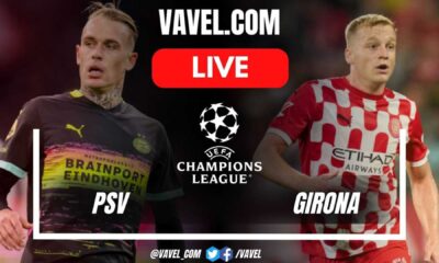 Psv Eindhoven Vs Girona Uefa Champions League Match