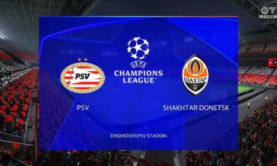 Psv Eindhoven Vs Shakhtar Donetsk Uefa Champions League