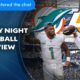 Rams Vs Dolphins Monday Night Football