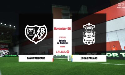 Rayo Vallecano Vs Ud Las Palmas Laliga Ea Sports