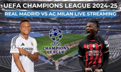 Real Madrid Vs Ac Milan Champions League Match