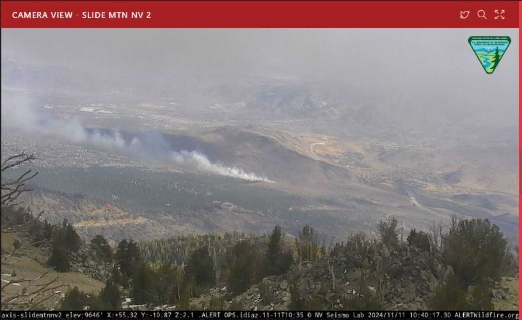 Reno Wildfire Callahan Road Evacuation