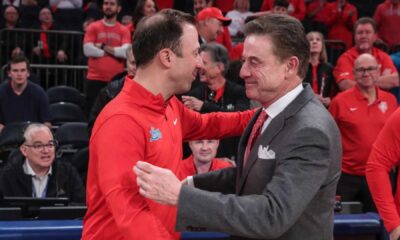 Rick Pitino And Richard Pitino Coaching Matchup