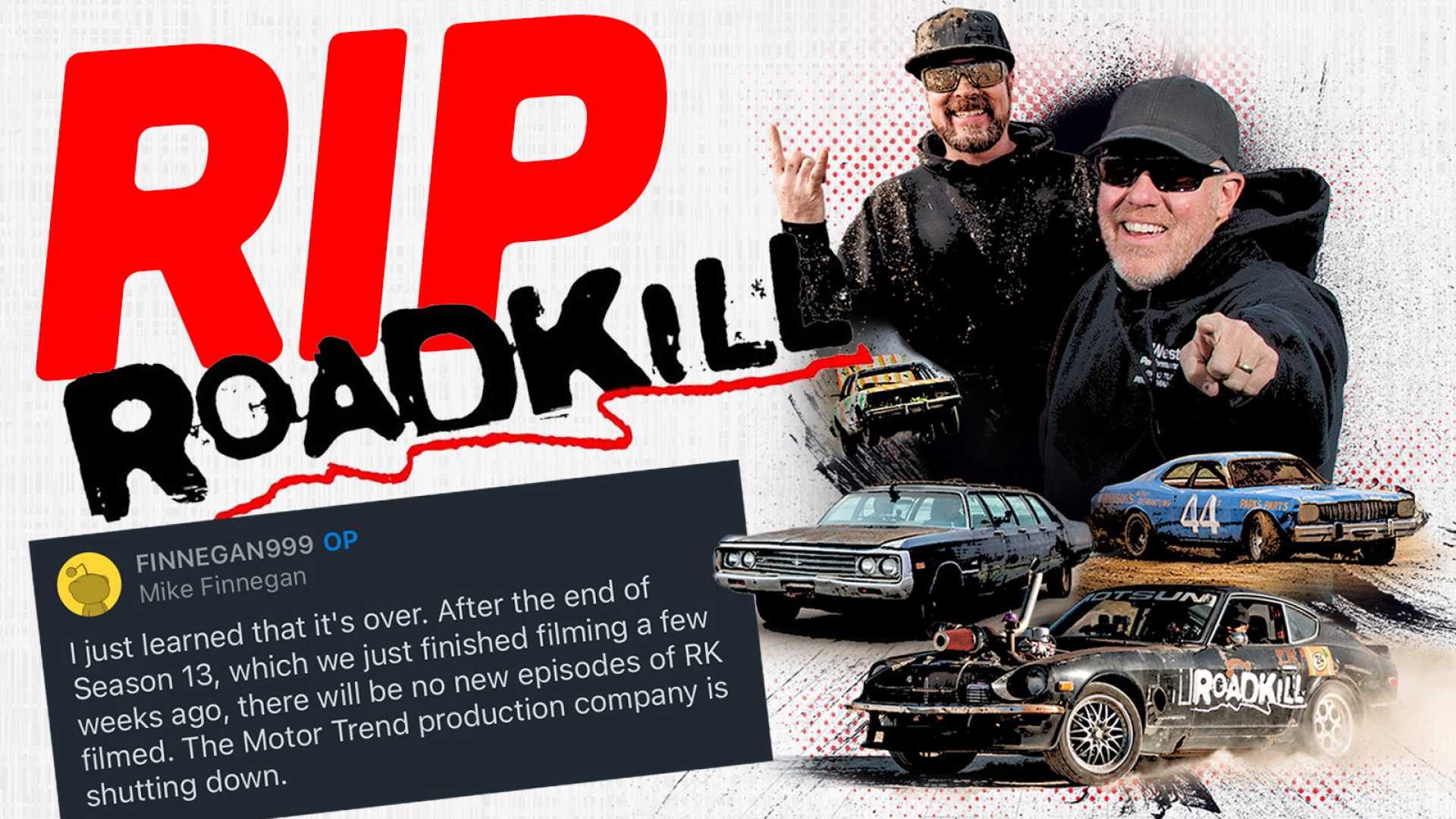 Roadkill Motortrend Show Hosts Mike Finnegan And David Freiburger