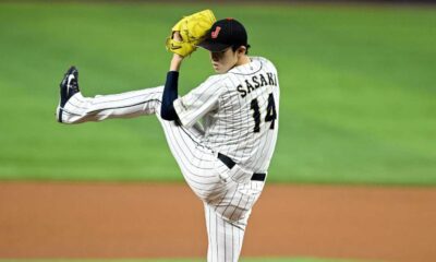 Roki Sasaki Pitching In Japan