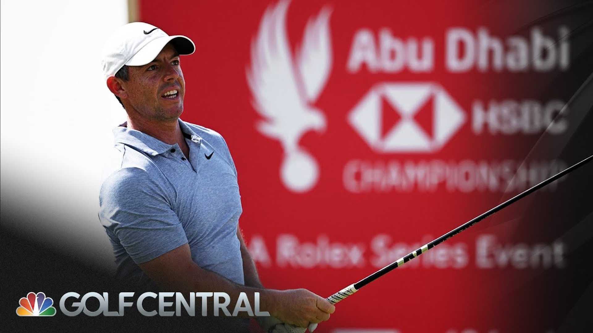 Rory Mcilroy Golf Swing Abu Dhabi Championship