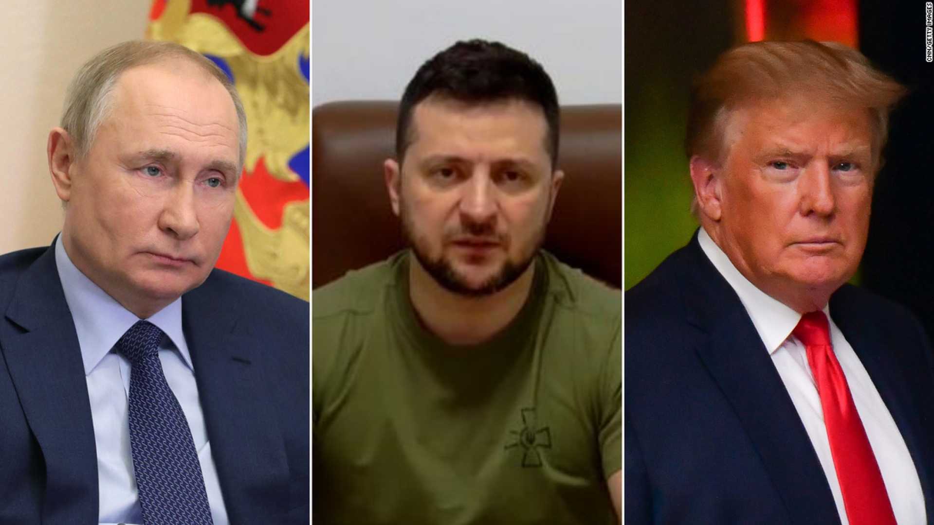 Russia Ukraine War Trump Putin Zelensky