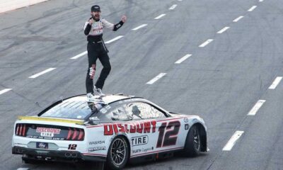 Ryan Blaney Winning At Martinsville Speedway 2024