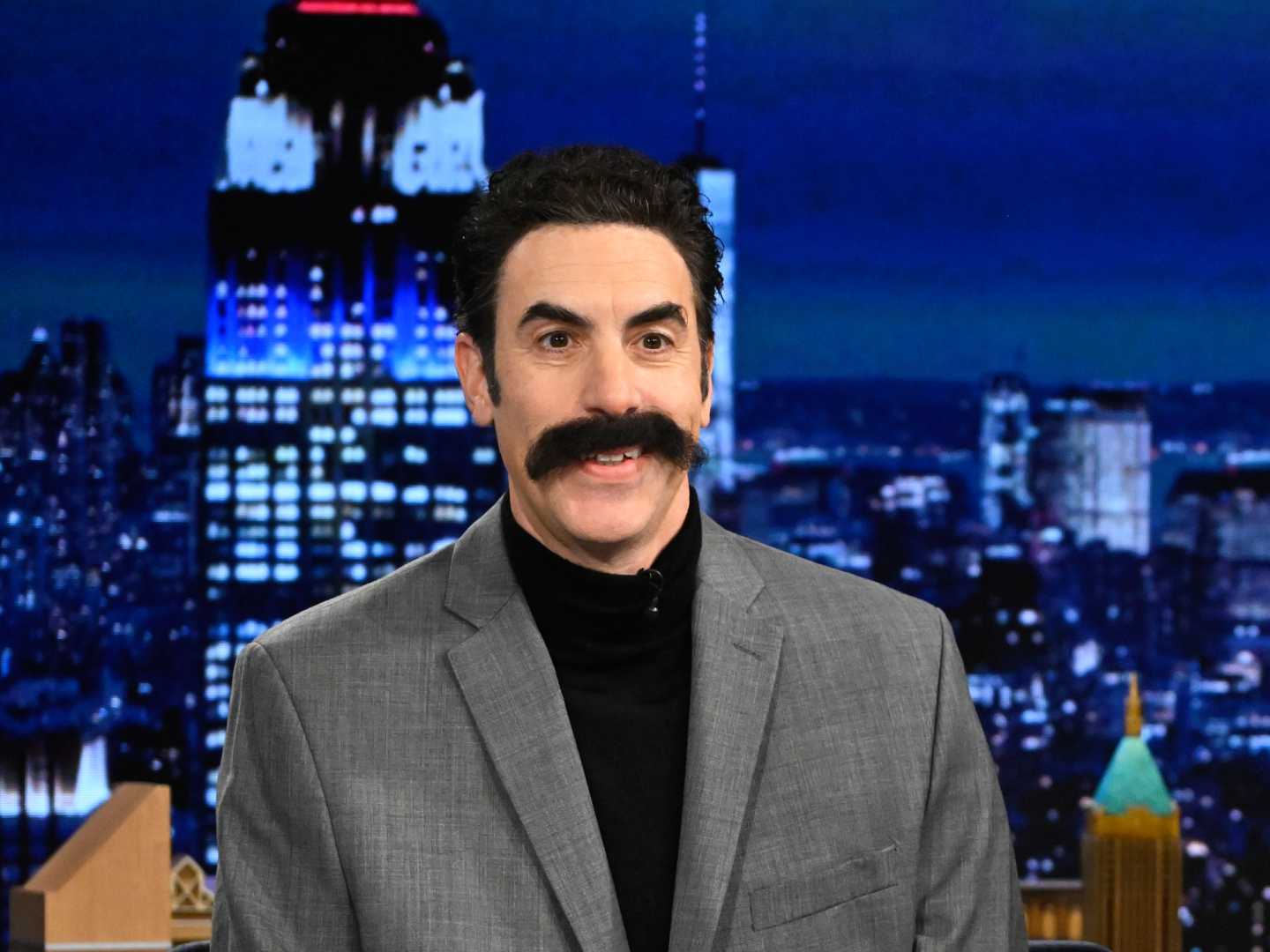 Sacha Baron Cohen As Borat And Ali G On The Tonight Show Starring Jimmy Fallon