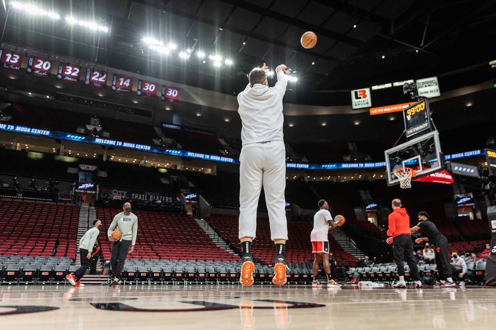 Sacramento Kings Vs Portland Trail Blazers Moda Center