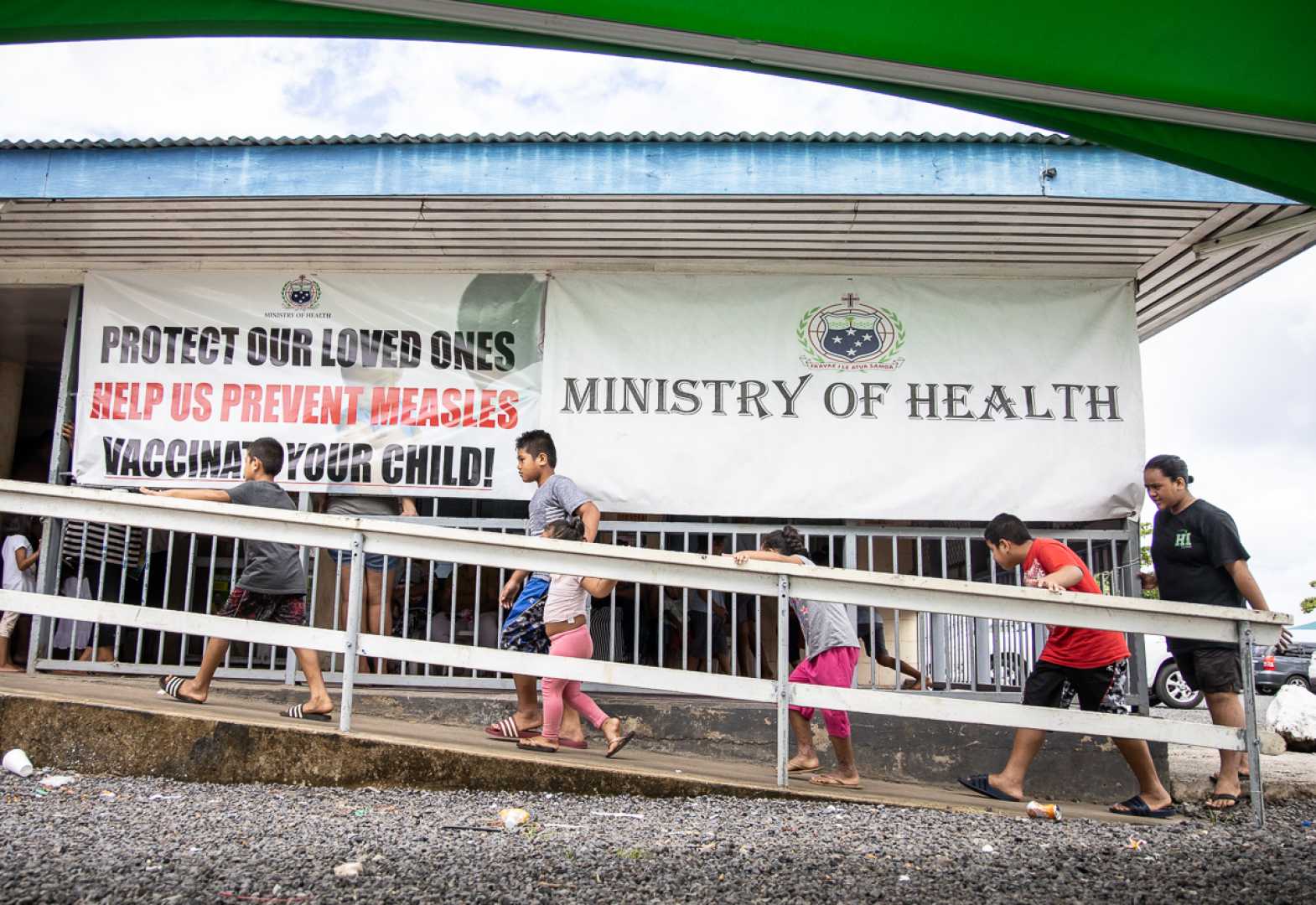 Samoa Measles Outbreak And Hmnzs Manawanui