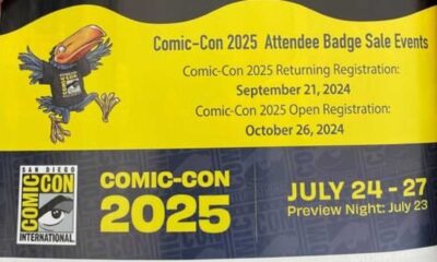 San Diego Comic Con 2025 Open Registration