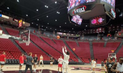 San Diego State Aztecs Vs Uc San Diego Tritons Basketball Game