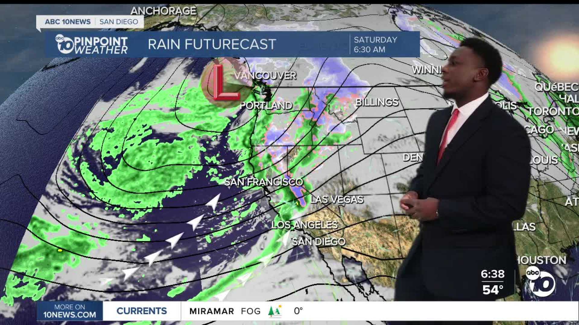 San Diego Weather Forecast Light Rain