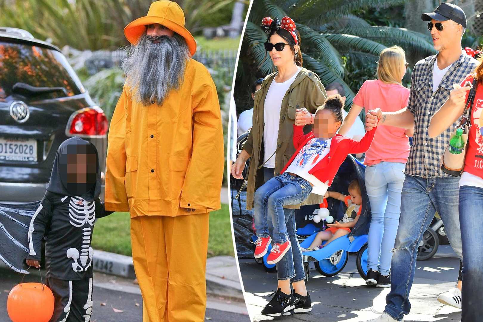 Sandra Bullock With Her Children