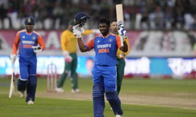 Sanju Samson T20i Century Against South Africa