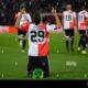 Santiago Giménez Scoring A Goal For Feyenoord