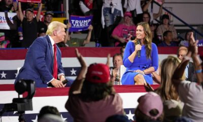 Sarah Huckabee Sanders At Trump Campaign Event