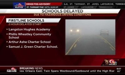 School Closings Due To Dense Fog