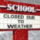 School Closings Due To Weather