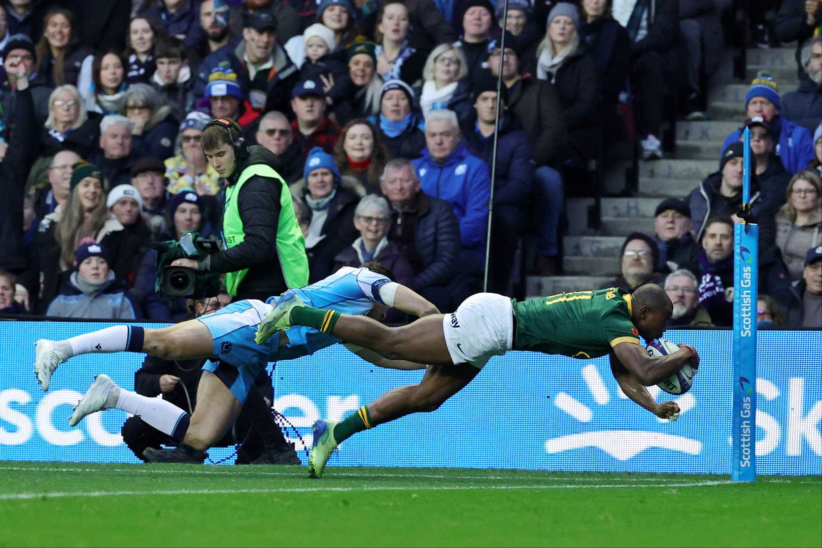 Scotland Vs South Africa Rugby Match